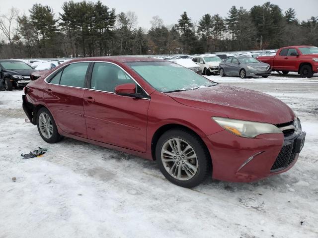 4T1BF1FK9GU562130 - 2016 TOYOTA CAMRY LE RED photo 4