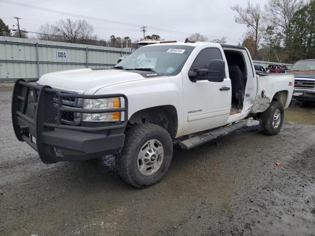 1GC1KXCG0CF174023 - 2012 CHEVROLET SILVERADO K2500 HEAVY DUTY LT WHITE photo 1