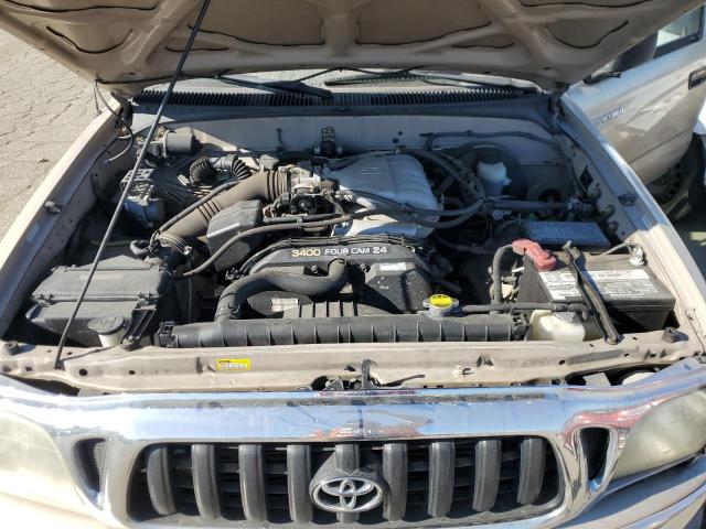 5TEGN92N24Z390523 - 2004 TOYOTA TACOMA DOUBLE CAB PRERUNNER GOLD photo 11