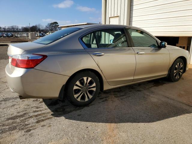 1HGCR2F31EA209847 - 2014 HONDA ACCORD LX GOLD photo 3