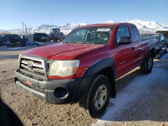 5TEUX42N39Z635269 - 2009 TOYOTA TACOMA ACCESS CAB RED photo 1