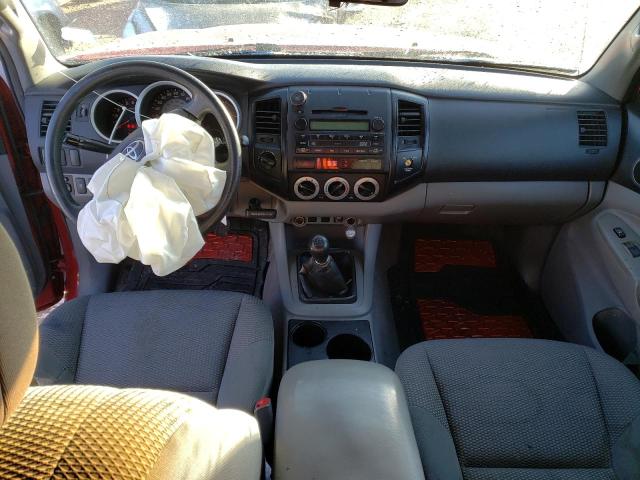 5TEUX42N39Z635269 - 2009 TOYOTA TACOMA ACCESS CAB წითელი ფოტო 8