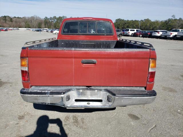 4TASM92N6WZ144713 - 1998 TOYOTA TACOMA XTRACAB PRERUNNER წითელი ფოტო 6