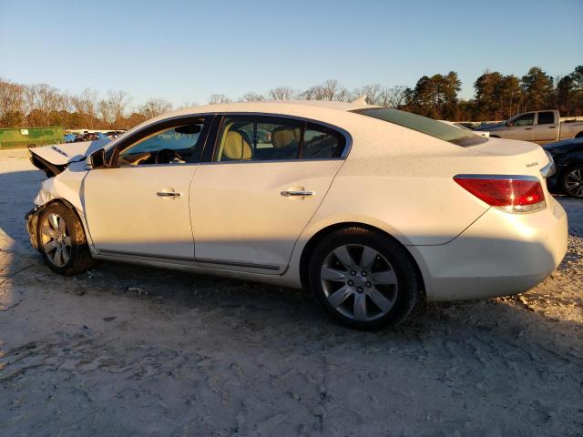 1G4GC5EG5AF139401 - 2010 BUICK LACROSSE CXL WHITE photo 2