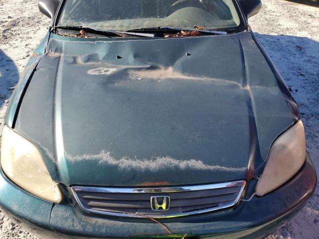 2HGEJ6616XH558285 - 1999 HONDA CIVIC BASE GREEN photo 11
