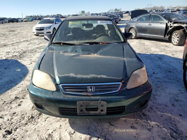 2HGEJ6616XH558285 - 1999 HONDA CIVIC BASE GREEN photo 5