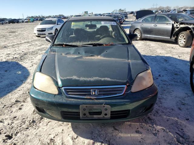 2HGEJ6616XH558285 - 1999 HONDA CIVIC BASE GREEN photo 5