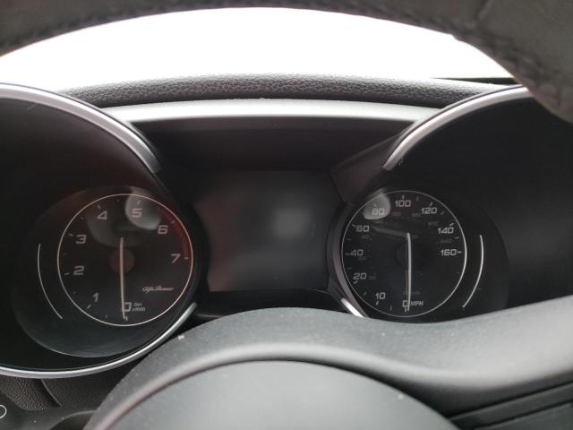 ZARFAEDN2J7589268 - 2018 ALFA ROMEO GIULIA Q4 შავი ფოტო 9