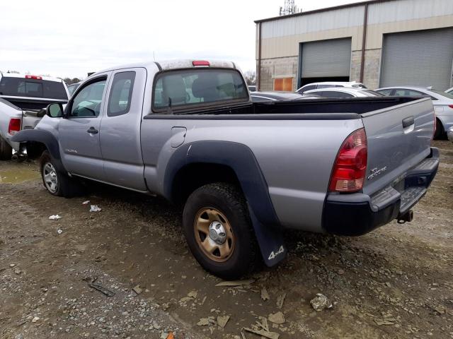5TFUX4EN7EX028546 - 2014 TOYOTA TACOMA ACCESS CAB ვერცხლისფერი ფოტო 2