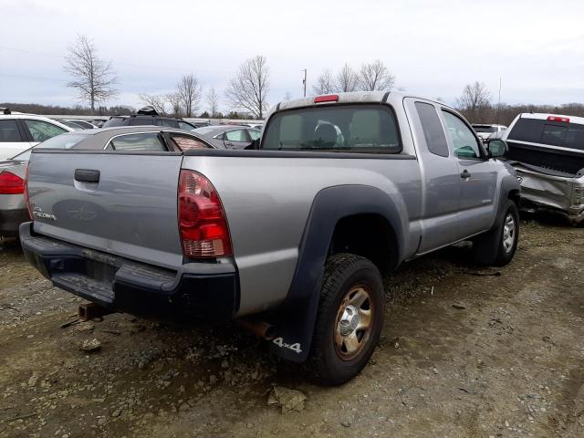 5TFUX4EN7EX028546 - 2014 TOYOTA TACOMA ACCESS CAB ვერცხლისფერი ფოტო 3