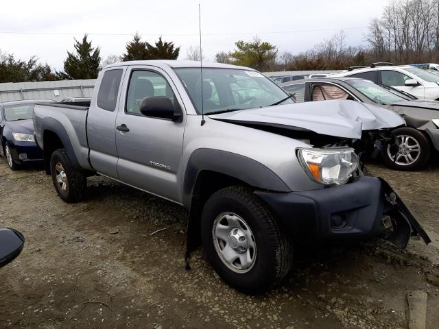 5TFUX4EN7EX028546 - 2014 TOYOTA TACOMA ACCESS CAB ვერცხლისფერი ფოტო 4