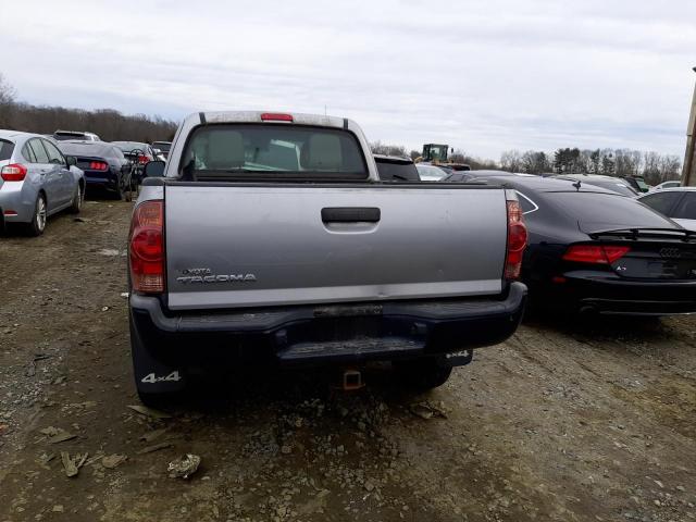 5TFUX4EN7EX028546 - 2014 TOYOTA TACOMA ACCESS CAB ვერცხლისფერი ფოტო 6