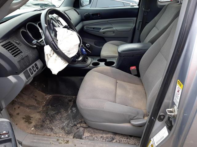 5TFUX4EN7EX028546 - 2014 TOYOTA TACOMA ACCESS CAB ვერცხლისფერი ფოტო 7