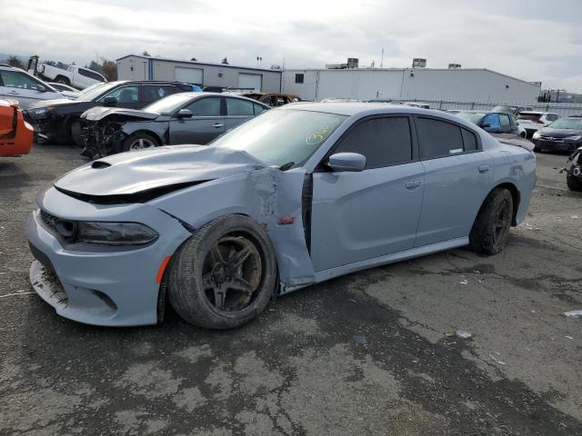 2C3CDXGJ7LH221513 - 2020 DODGE CHARGER SCAT PACK GRAY photo 1