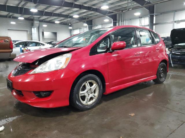 JHMGE87459S057737 - 2009 HONDA FIT SPORT RED photo 1