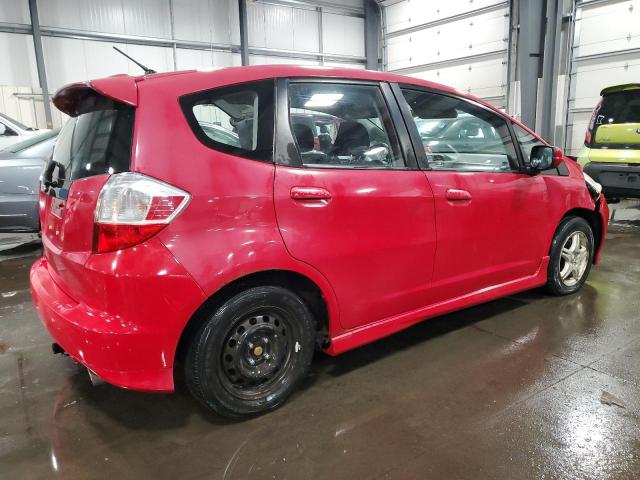 JHMGE87459S057737 - 2009 HONDA FIT SPORT RED photo 3