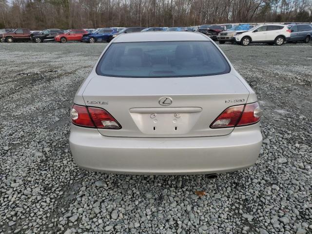 JTHBA30G045011138 - 2004 LEXUS ES 330 SILVER photo 6