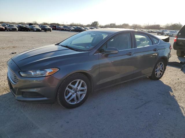 3FA6P0HD3ER163395 - 2014 FORD FUSION SE GRAY photo 1