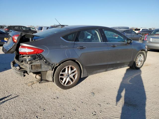 3FA6P0HD3ER163395 - 2014 FORD FUSION SE GRAY photo 3