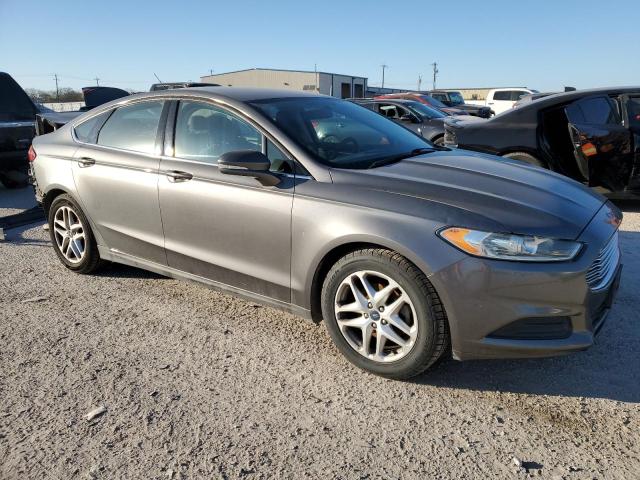 3FA6P0HD3ER163395 - 2014 FORD FUSION SE GRAY photo 4