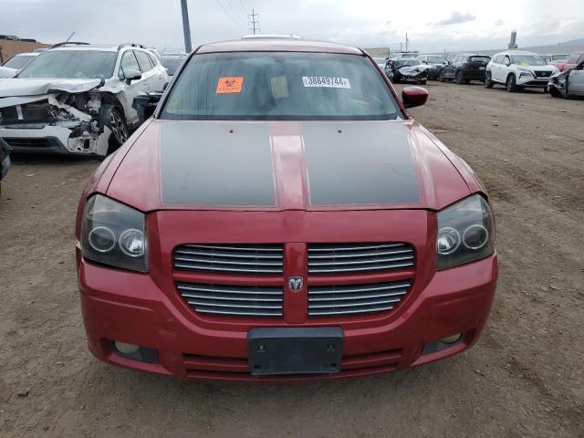 2D4GV58255H147214 - 2005 DODGE MAGNUM R/T RED photo 5