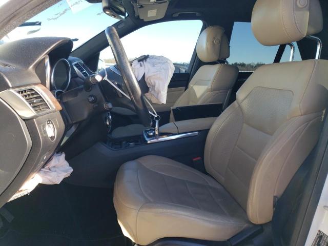 4JGDA5HB7FA516193 - 2015 MERCEDES-BENZ ML 350 4MATIC WHITE photo 7