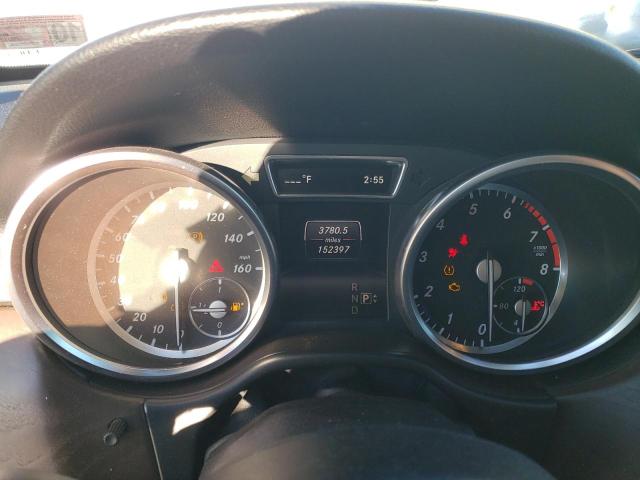 4JGDA5HB7FA516193 - 2015 MERCEDES-BENZ ML 350 4MATIC WHITE photo 9