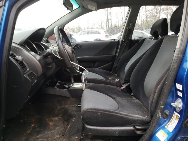 JHMGD386X7S015289 - 2007 HONDA FIT S 蓝色 照片 7