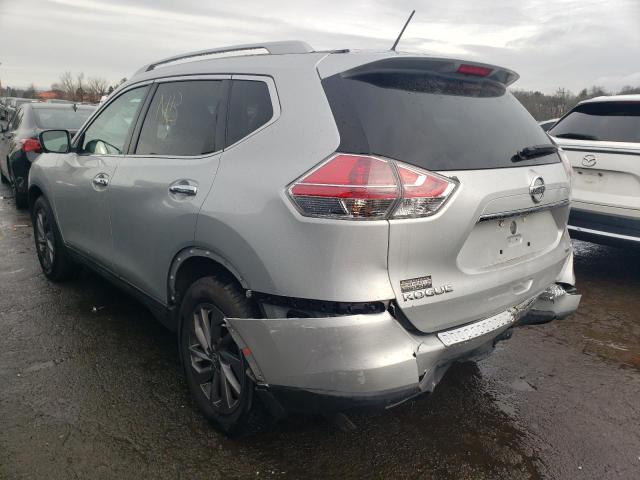 5N1AT2MV9GC791064 - 2016 NISSAN ROGUE S SILVER photo 2