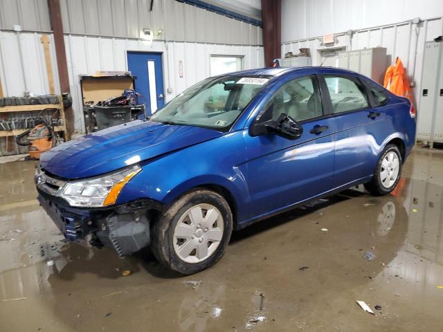 1FAHP34N28W155749 - 2008 FORD FOCUS S/SE BLUE photo 1