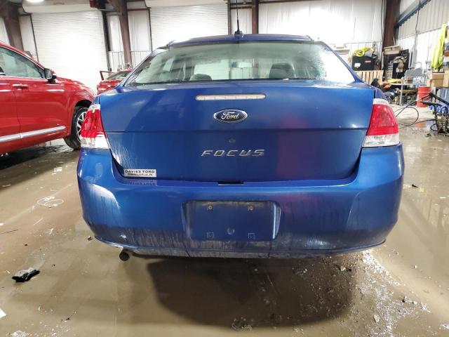 1FAHP34N28W155749 - 2008 FORD FOCUS S/SE BLUE photo 6