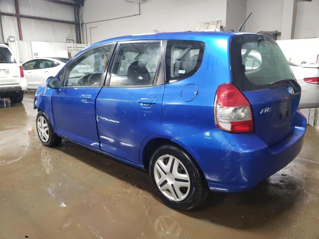 JHMGD38427S009386 - 2007 HONDA FIT BLUE photo 2