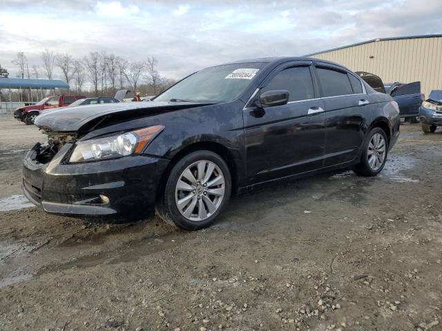 1HGCP3F73BA016223 - 2011 HONDA ACCORD EX BLACK photo 1