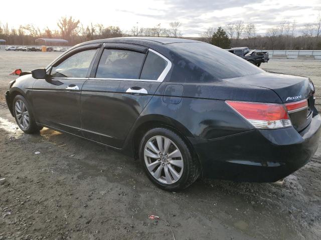 1HGCP3F73BA016223 - 2011 HONDA ACCORD EX BLACK photo 2