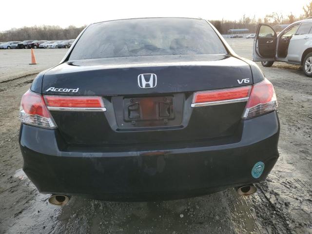 1HGCP3F73BA016223 - 2011 HONDA ACCORD EX BLACK photo 6