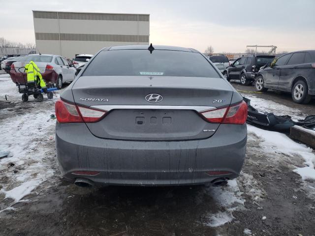 5NPEC4AB2CH479081 - 2012 HYUNDAI SONATA SE GRAY photo 6