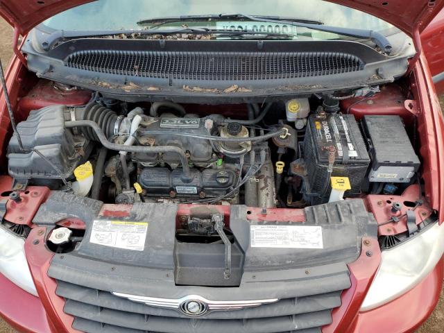 1A4GJ45R97B226704 - 2007 CHRYSLER TOWN & COU LX RED photo 12