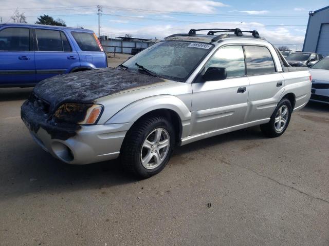 4S4BT62C457102650 - 2005 SUBARU BAJA SPORT SILVER photo 1