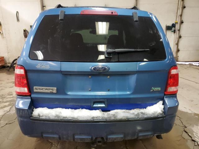 1FMCU9DG6AKC71918 - 2010 FORD ESCAPE XLT BLUE photo 6