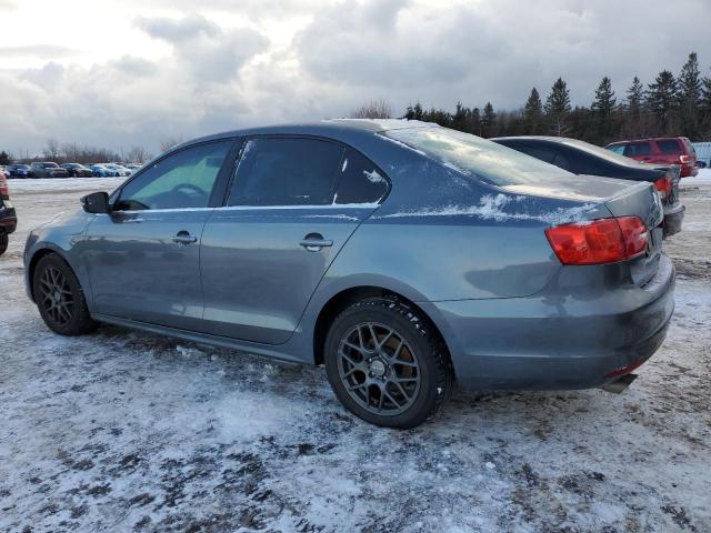 3VWLX7AJ4BM099895 - 2011 VOLKSWAGEN JETTA SEL GRAY photo 2