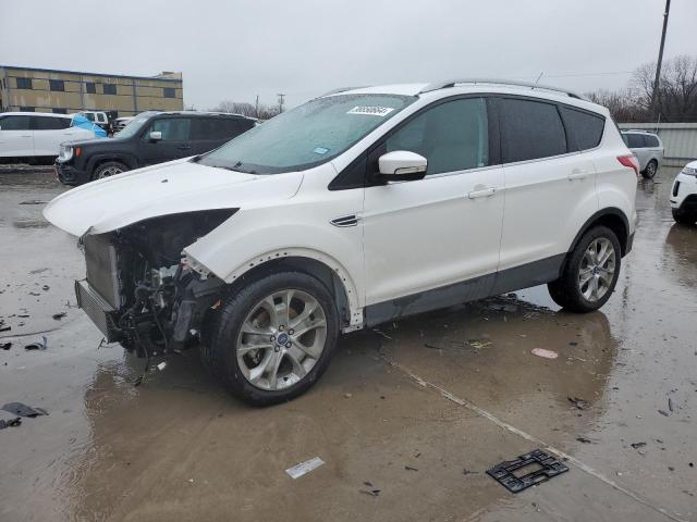 1FMCU0JX0EUE00097 - 2014 FORD ESCAPE TITANIUM WHITE photo 1