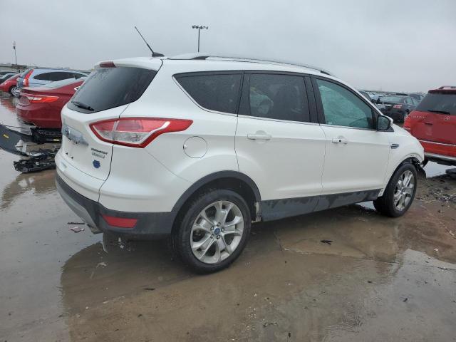 1FMCU0JX0EUE00097 - 2014 FORD ESCAPE TITANIUM WHITE photo 3