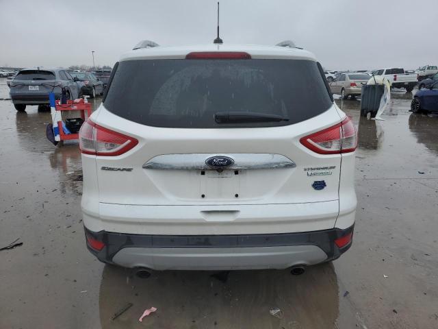 1FMCU0JX0EUE00097 - 2014 FORD ESCAPE TITANIUM WHITE photo 6