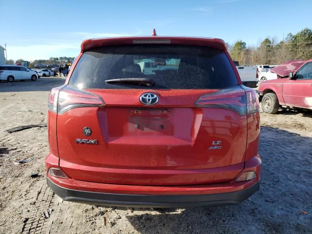 JTMBFREV6HJ161295 - 2017 TOYOTA RAV4 LE RED photo 6