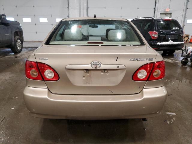 1NXBR30E76Z740640 - 2006 TOYOTA COROLLA CE GOLD photo 6