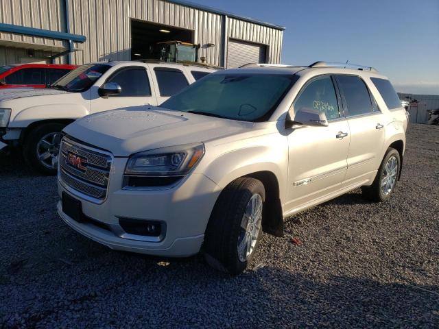 1GKKRTKD2FJ141353 - 2015 GMC ACADIA DENALI WHITE photo 1