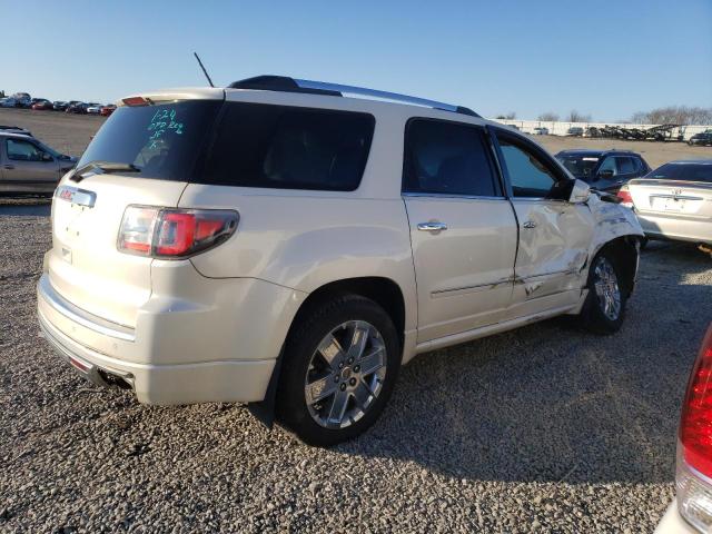 1GKKRTKD2FJ141353 - 2015 GMC ACADIA DENALI WHITE photo 3