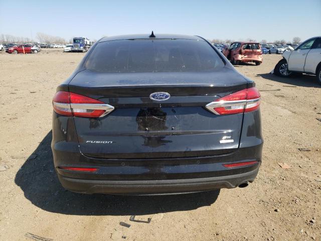 3FA6P0HD8LR251243 - 2020 FORD FUSION SE BLACK photo 6