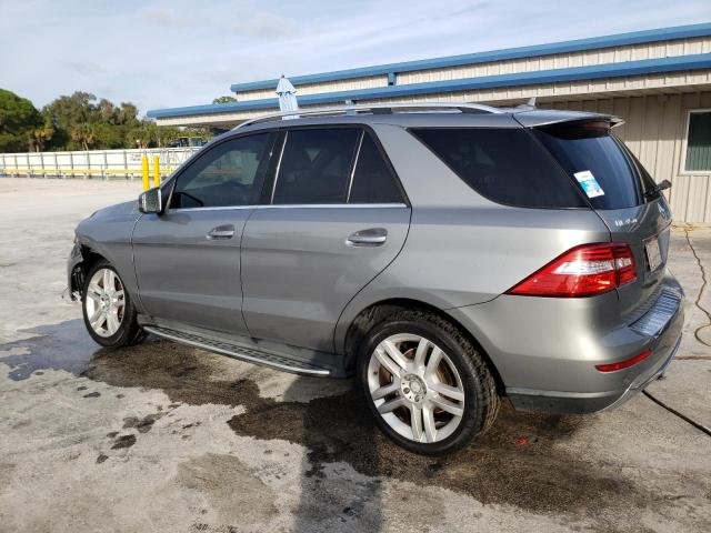 4JGDA5JBXFA509006 - 2015 MERCEDES-BENZ ML 350 SILVER photo 2