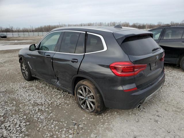 5UXTR9C50JLD66203 - 2018 BMW X3 XDRIVE30I GRAY photo 2